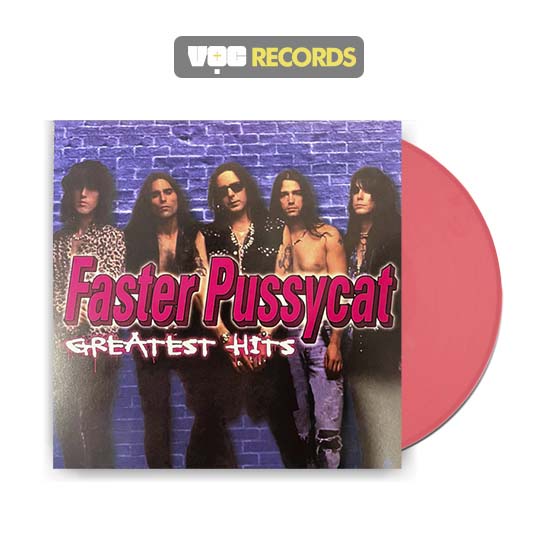 Faster Pussycat Greatest Hits Colored Vinyl Pink Limited Edition Anniversary Edition Vọc 